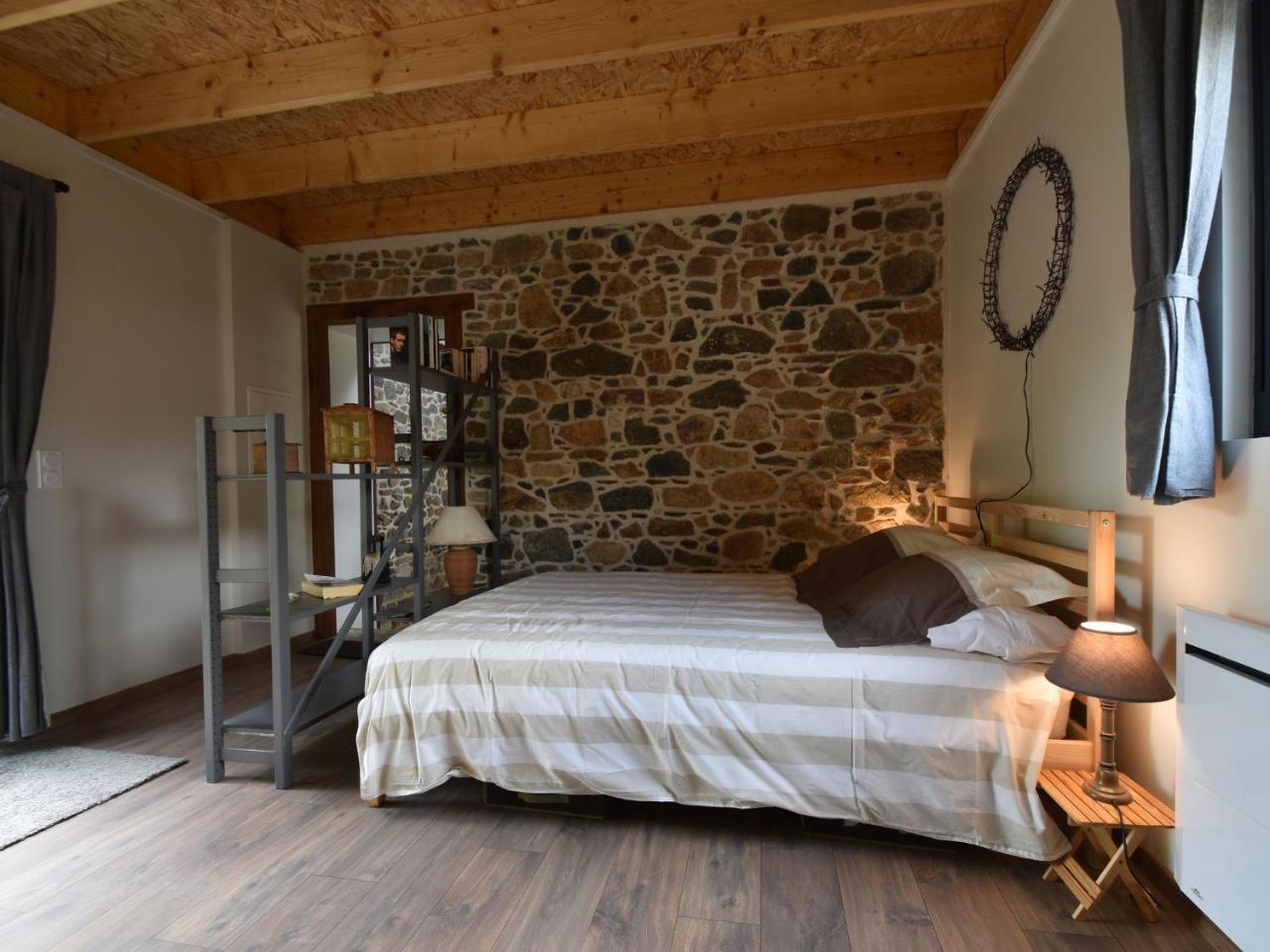 Vila Breton Stone House In Saint Gilles Les Bois Exteriér fotografie