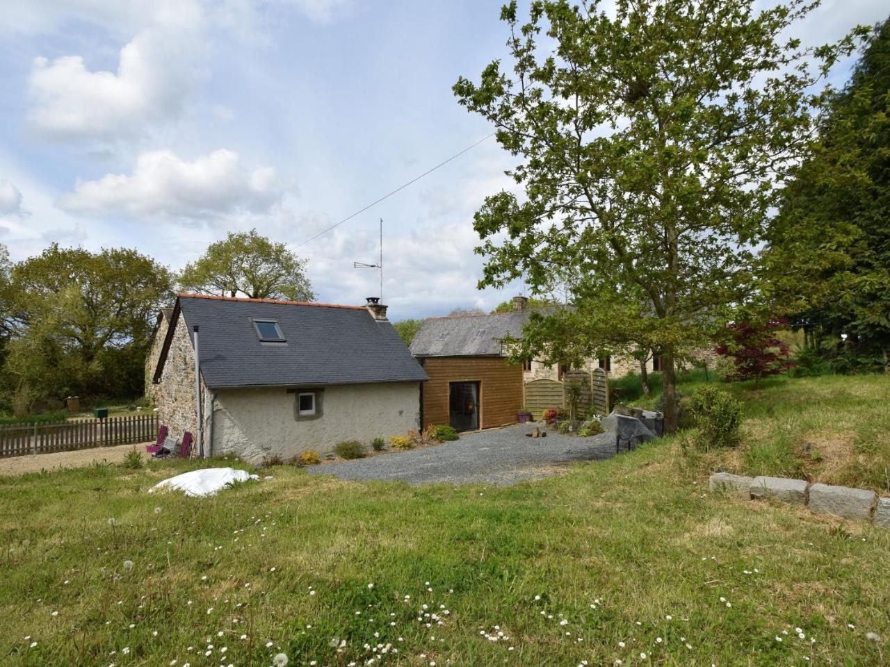 Vila Breton Stone House In Saint Gilles Les Bois Exteriér fotografie
